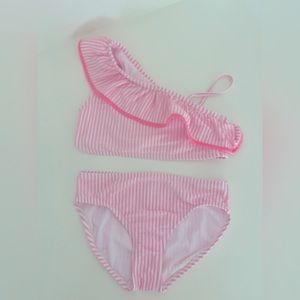 Gap Kids Girls Seersucker Bikini sz L (12)